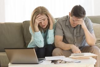 Worried Couple Worried Couple