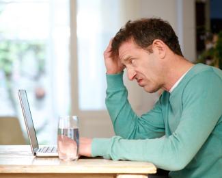 stressed man stressed man